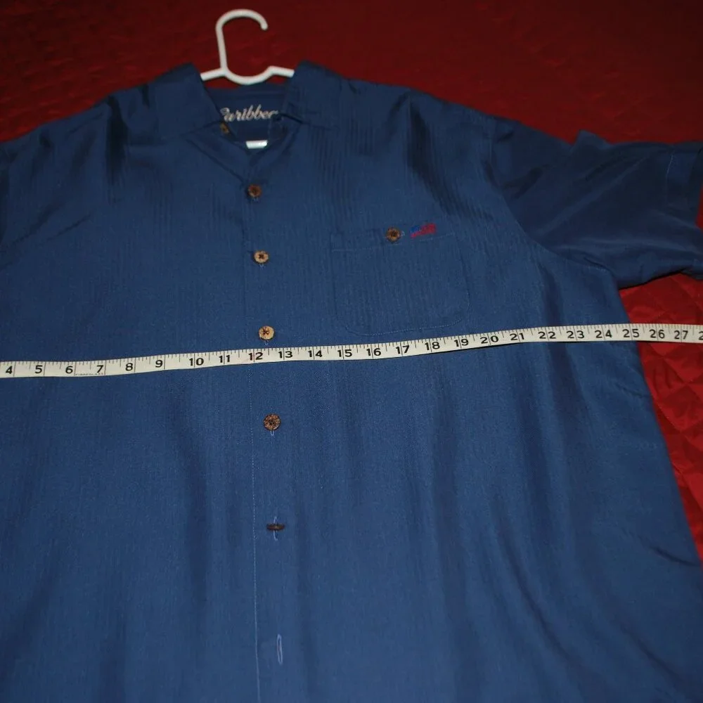 Caribbean American Flag Button-down Shirt - XL - Picture 5 of 10